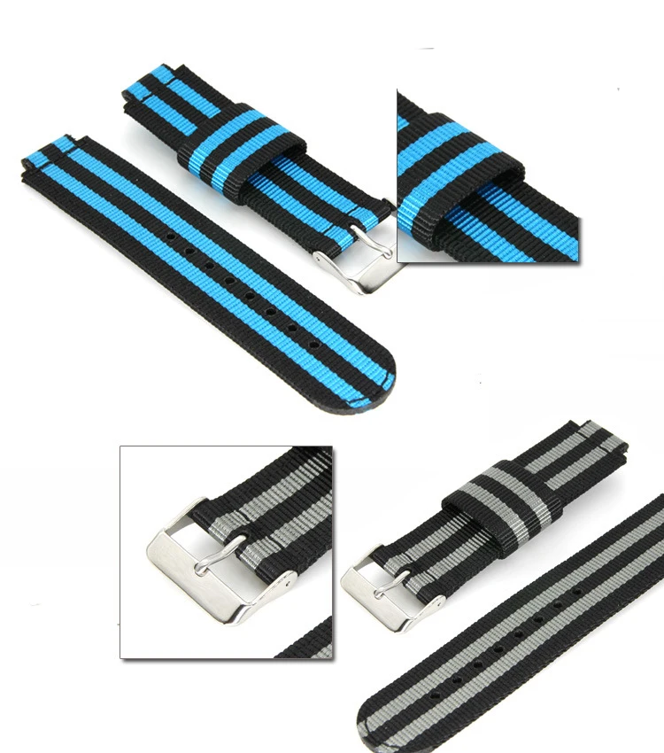 Top Sales Nylon Watch Strap For Garmin Forerunner Watchband Replace Wrist Band For Garmin Forerunner 220/235/630/735XT Wristband