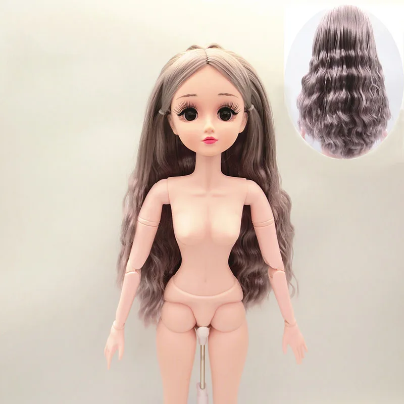 Куклы BJD 1/3, обнаженные куклы, 60 см/22 дюйма, 17 суставов, куклы BJD, парики для макияжа, обувь ручной работы, модные куклы BJD для девочек, подарки