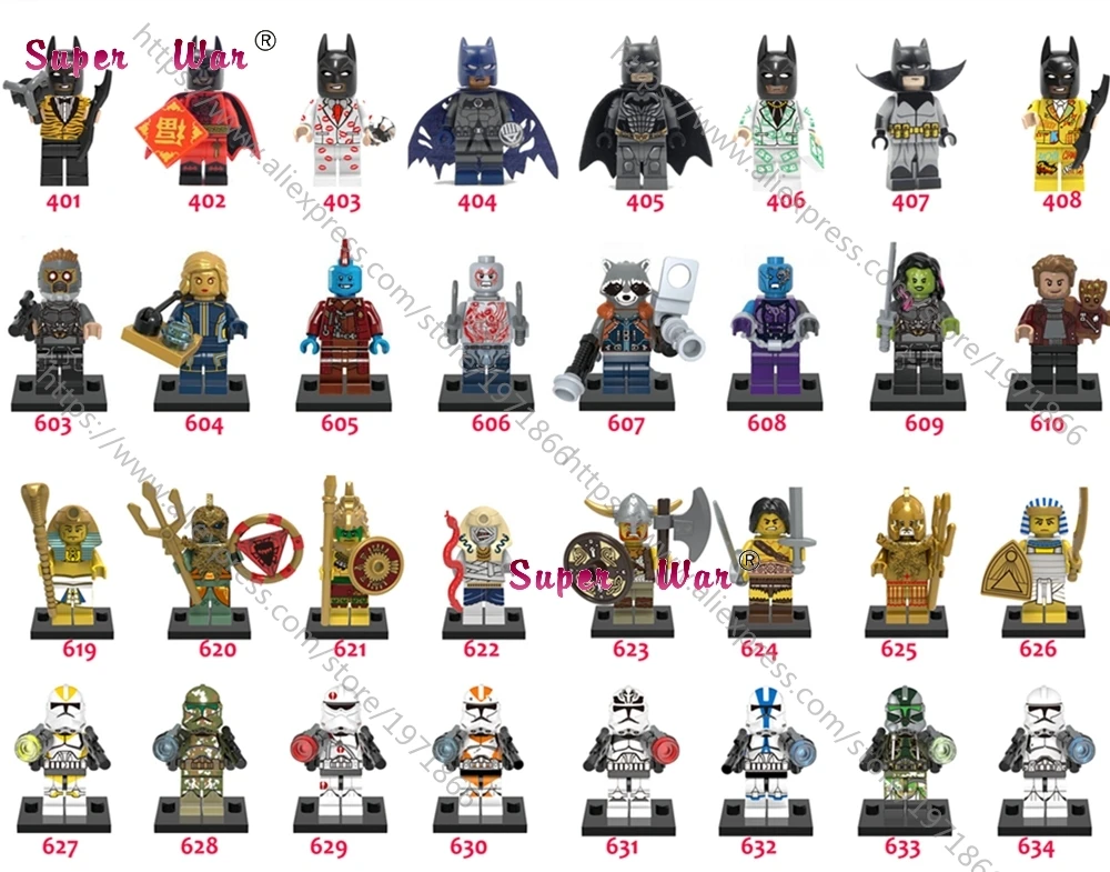 1 шт. Супер герои marvel dc comics Stass Allie строительные блоки модели Кирпичи игрушки для детей наборы