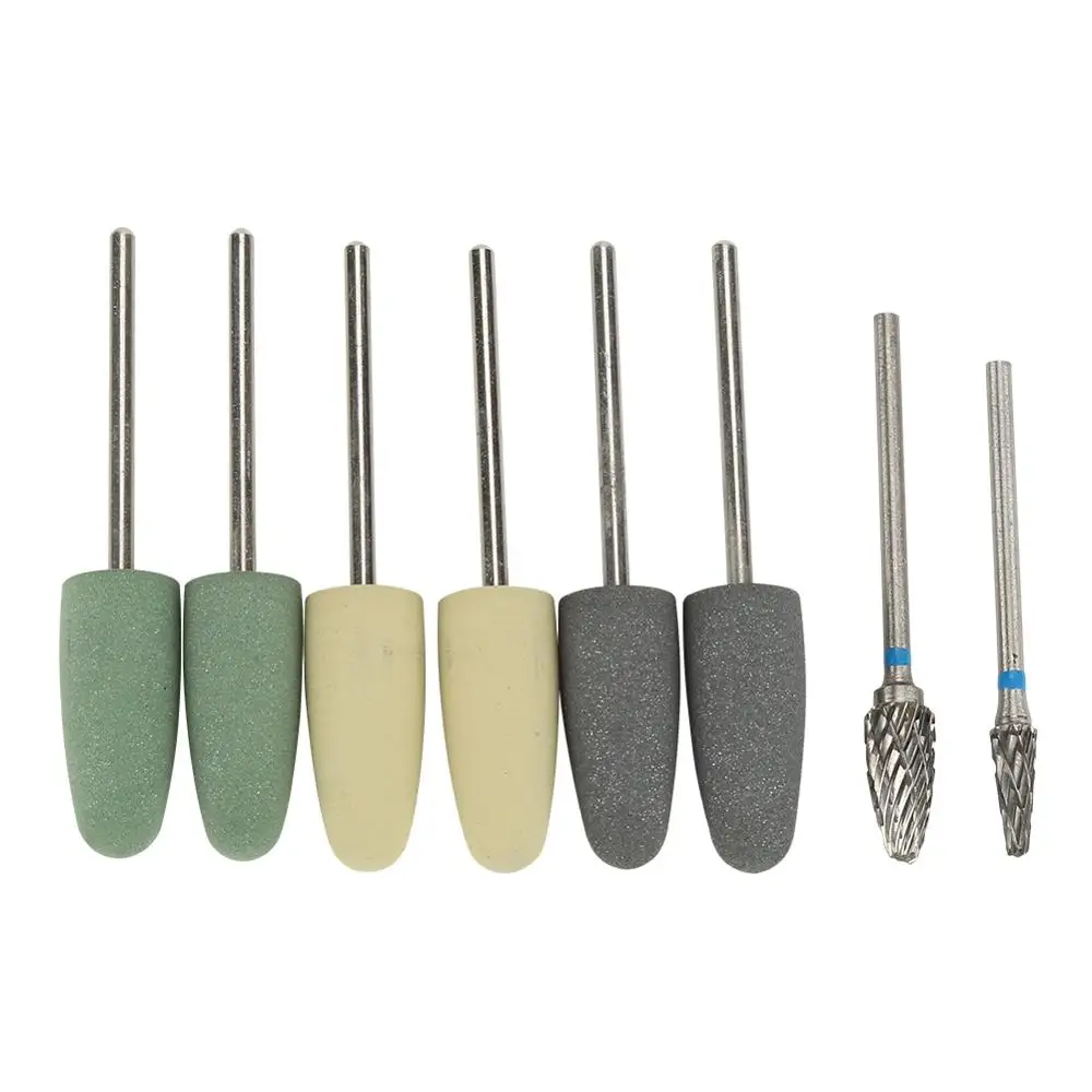 8 шт. вращающаяся силиконовая основа для полировки акрила|Абразивные