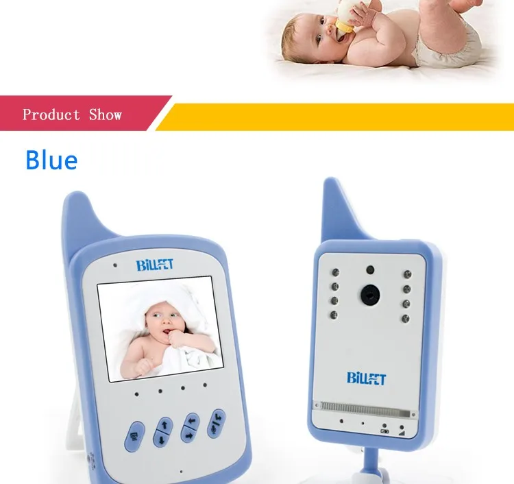 BILLFET Беспроводной 360 Видеокамера 2.4 дюймов ЖК-Цифровой Видео Baby Monitor с Камерой VOX Радионяня Монитор Радио Видео няня детские видео няня Видео Монитор Младенца радионяня с камерой РАДИО НЯНЯ радионяня рация