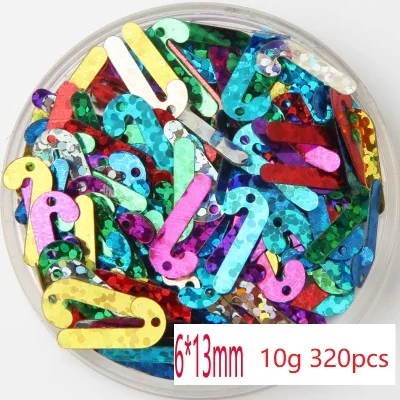20 г разные формы Смешанные цвета ПВХ свободные блестки для шитья Ремесло дети