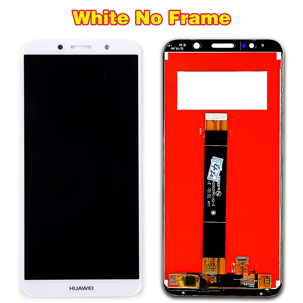 Huawei Honor 7S 5,45 дюймовый ЖК-дисплей huawei Honor 7A DUA-AL00 кодирующий преобразователь сенсорного экрана в сборе рамка с бесплатной стеклянной пленкой инструменты