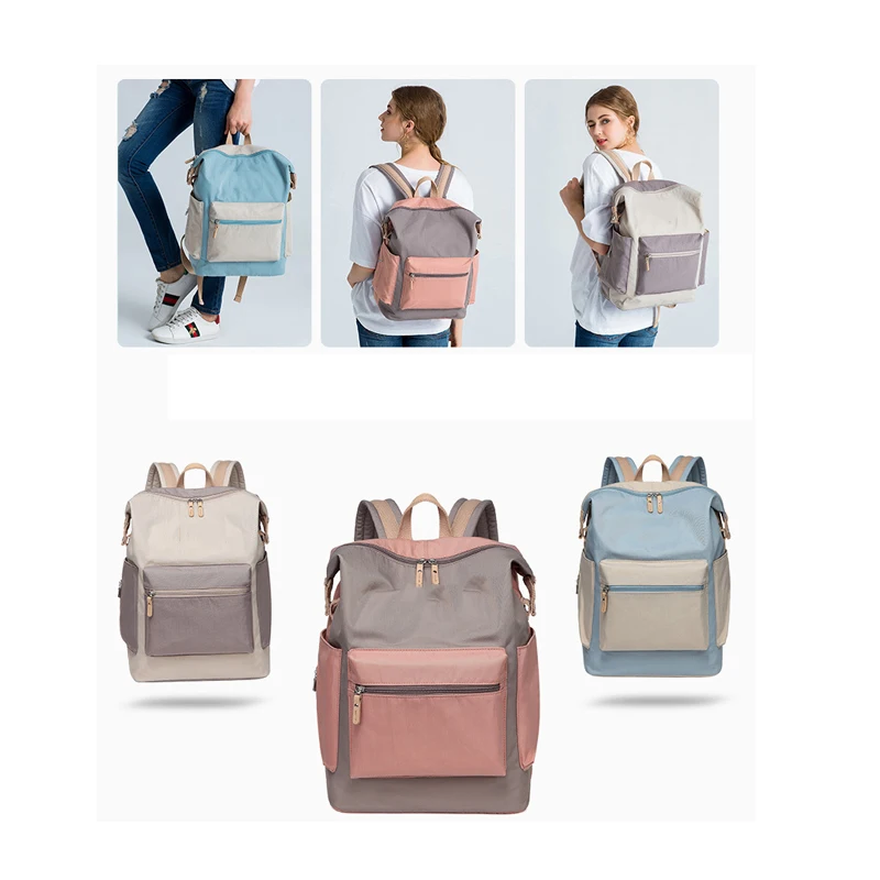 

Waterproof shoulder diaper bag insulation bottle bag large capacity maternal baby care package travel Mummy bag back milk bag