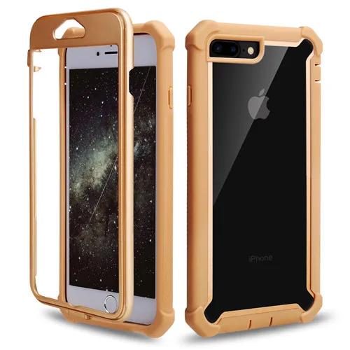 Gold Phone Case Высококачественный прозрачный чехол для телефона для coque iPhone XS Max XR X 6S 7 8 Plus, Гибридный Прочный противоударный защитный чехол для Doom, чехол s - Цвет: Gold Phone Case