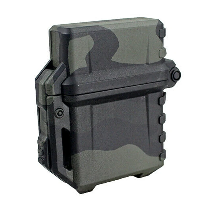 

Tactical Lighter Shell Storage Case Lighter Container Organizer Holder For Zippo Inner Tank Outdoor Camping Survival Tool