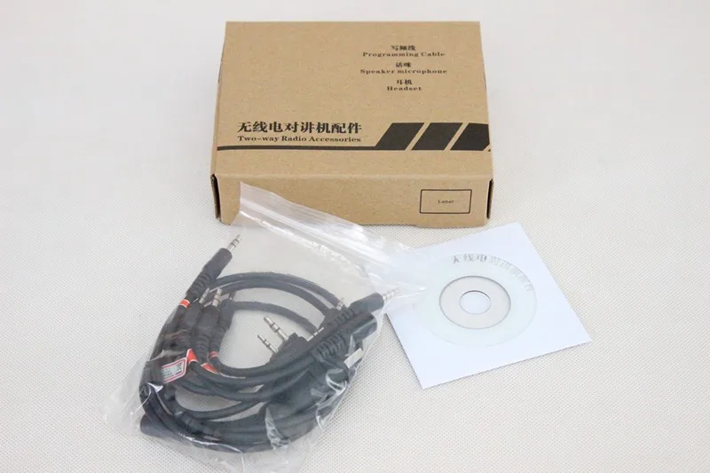 USB-кабель для Kenwood Motorola HYT ICOM YAESU BaoFeng 2 шт. 6 в 1 | Мобильные телефоны и аксессуары