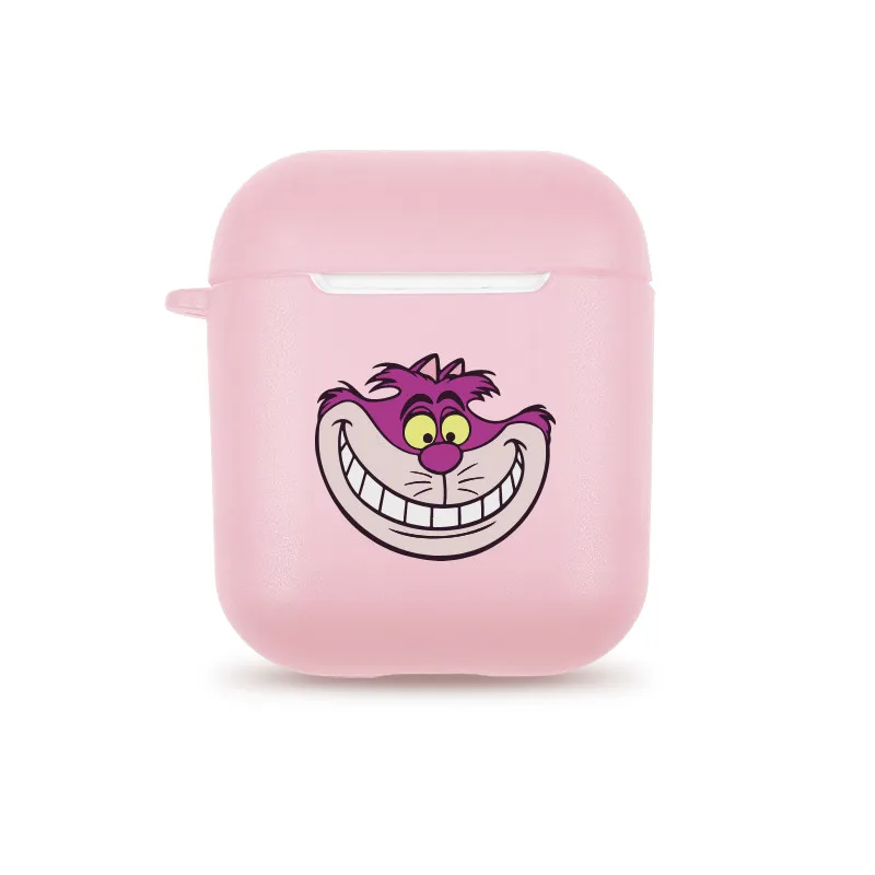Cherish Cat Силиконовые сумки для Airpods Единорог забавные английские слова лимон фрукты переноски приемник Чехлы для Apple Airpods чехол для наушников Etui - Цвет: Cherish Cat