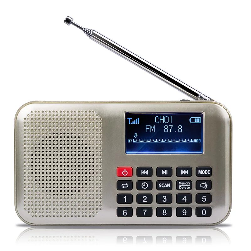 10 шт. Бесплатная доставка L 228 Авто Цифровой портативный FM радио сканер мини текст