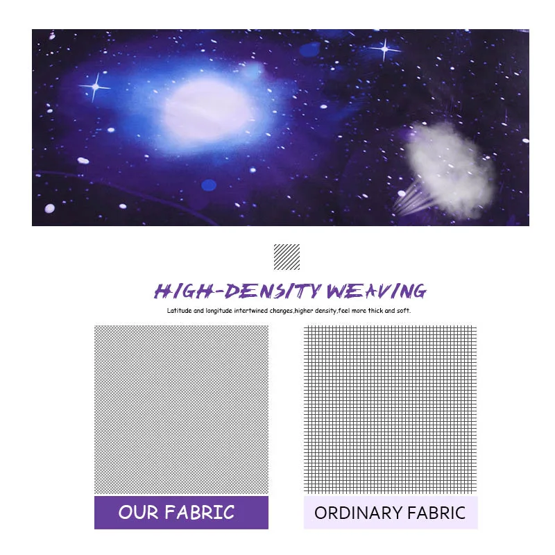 Звездное небо одеяло с изображением Галактики комплекты постельного белья King Twin