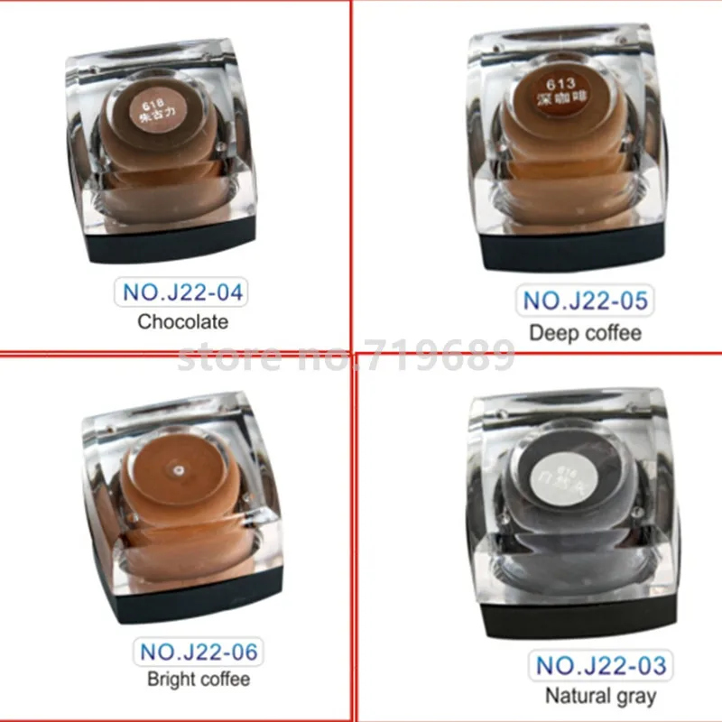 1 шт. Темно кофейный Цвета резец сверхтвердый PCD вставка татуировки цвета чернил