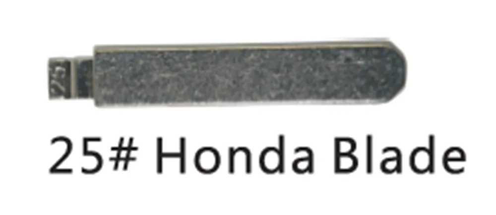 Keyecu 50 шт./лот KEYDIY Универсальные пульты флип лезвие 25 # HON66FH для Honda Acura|blade blade|blade 5 |