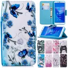 Кожаный чехол для Honor 7A, чехол для Huawei Honor 7A, чехол для Huawei Honor 7A DUA-L22, 5,45 дюйма, чехол-кошелек, откидная крышка, подставка, чехлы для телефонов