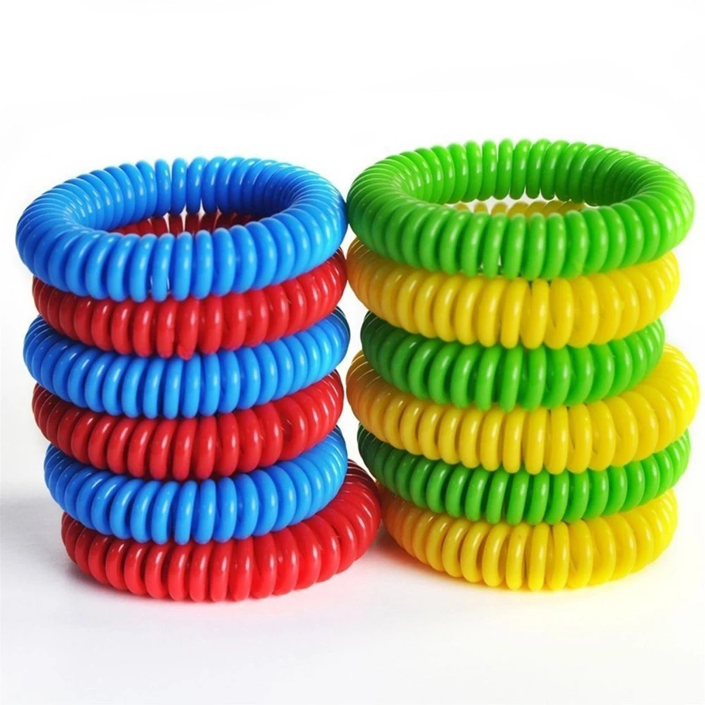 1/5/10pcs Anti Mosquito Repellent Bracelets Multicolor Pest Control Camping Outdoor Killer For Adults Kids | Лампы и освещение
