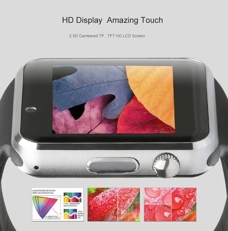 A1 WristWatch Bluetooth Smart Watch men women Sport Pedometer with SIM Camera Smartwatch For Android Smartphone Russia T15 | Электроника