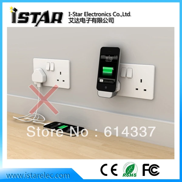 Бесплатная доставка 100 шт./лот сша версия iDock USB зарядное устройство для iphone / 4S