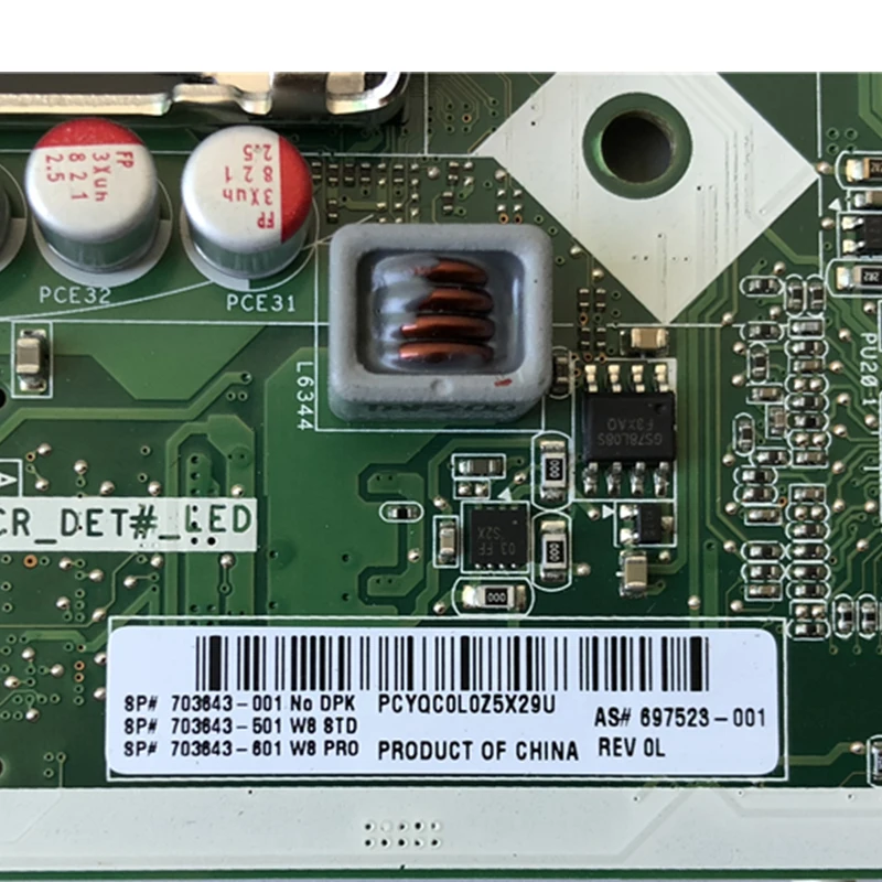Для hp Pro все-в-одном 3520 ПК материнская плата IPISB-AB PN 703643-001 703643-501 703643-601 697523-001 протестированная Быстрая
