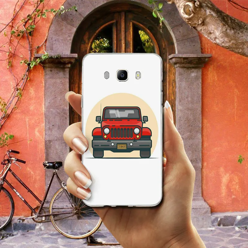 Photo 7 Чехол для телефона для samsung Galaxy A3 A5 A7 J1 J2 J3 J4 J6 J5 J7 J8 Мягкий силиконовый чехол с рисунками из мультфильмов с JDM S57 суперкар - Цвет: Photo 7