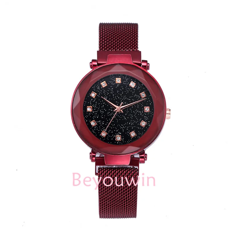 100 шт./лот высокое качество звездное небо часы без логотипа женские роскошные