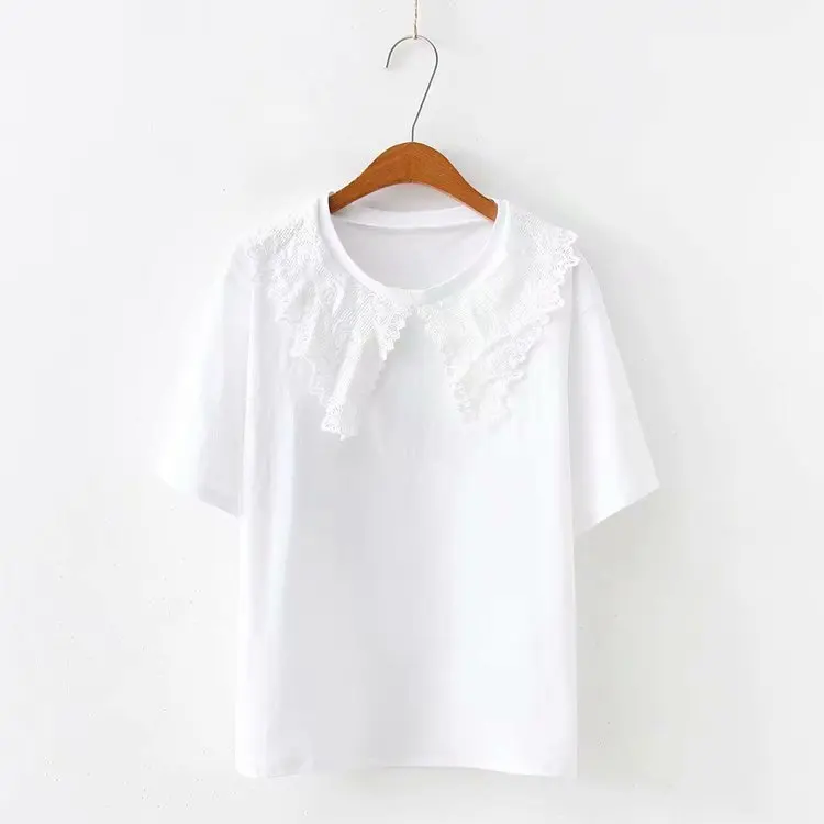 2019 плюс Размеры Для женщин футболки летняя одежда модные Повседневное свободные