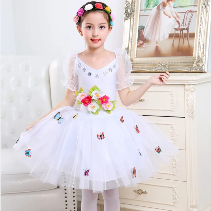 Модное детское платье для выступления хора принцессы и детского сада