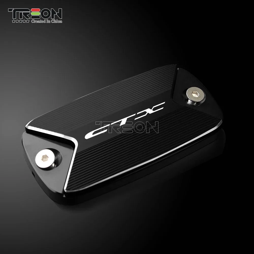 

Motorcycle Accessories CNC Aluminum Front Brake Cover Fluid Reservoir Cap Ornamental For Honda CTX700 CTX 700 2014-2016