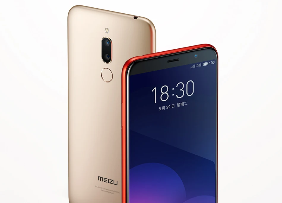 Официальная глобальная версия Meizu M6T 6 T, 2 ГБ, 16 ГБ, M811H, мобильный телефон MTK6750, четыре ядра, 5,7 дюйма, 18:9 экран, двойная задняя камера, отпечаток пальца