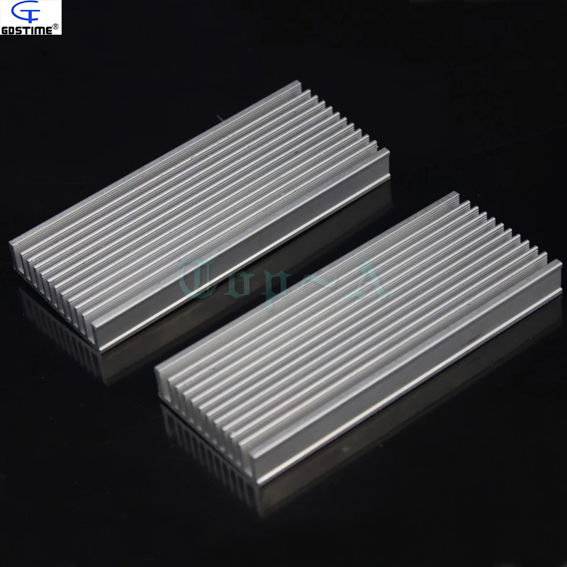 1 шт. алюминиевый радиатор Gdstime 120x50x12 мм|cooling fan|aluminum heatsinkheat sink |