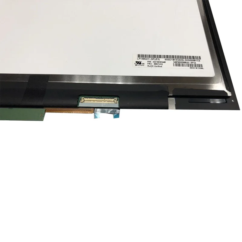 MEIHOU для Lenovo Thinkpad X1 Yoga QHD Full LCD сенсорный экран в сборе LP140QH1 (SP) (E3) P/N SD10K93445 FRU 00NY4 ЖК
