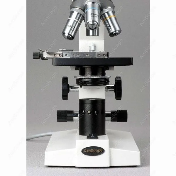 Бинокулярный микроскоп-AmScope поставляет 40X-1600X бинокулярный микроскоп + 1.3MP