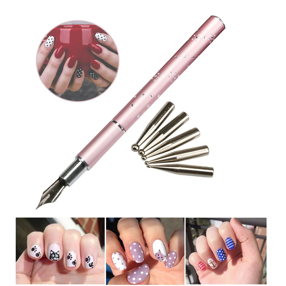 Anmas Rucci 1 шт. гелевая ручка для рисования ногтей набор кистей салонов инструменты