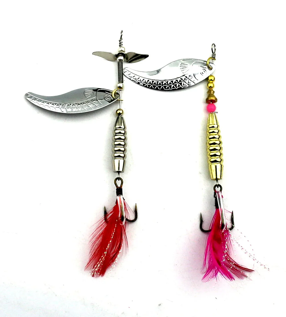HENGJIA 1 шт. блестящая приманка для окуня искусственная рыболовная блесна снасть