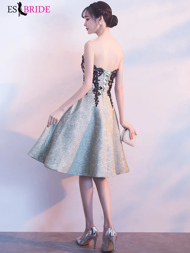 Vestido De Noche Con Cristal Черное вечернее платье с кружевной аппликацией платья для женщин арабское вечернее платье элегантные вечерние платья ES2551