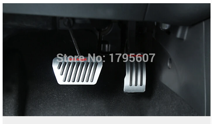 Автомобильный Стайлинг чехол для педали газа, тормоза чехол для Mitsubishi Outlander ASX Lancer Evolution Pajero Eclipse Grandis FORTIS Zinger Mirage