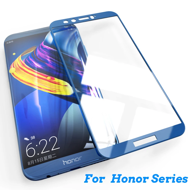Защитное 3D стекло Honor 9 Lite, Защитное стекло для huawei Honor 9, светильник, закаленное стекло Honer 9 Lite Honor9, полное покрытие, пленка для телефона