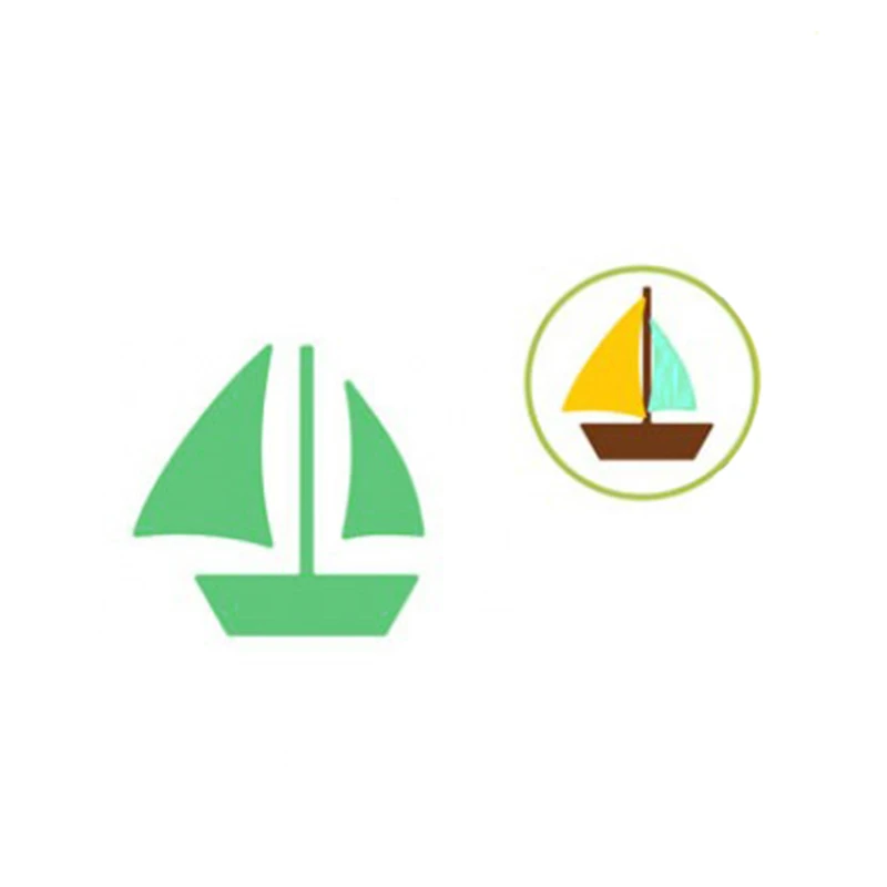 Eastshape Sailboat штампы для резки металла Новые Ремесленные рамы 2019 изготовления карт