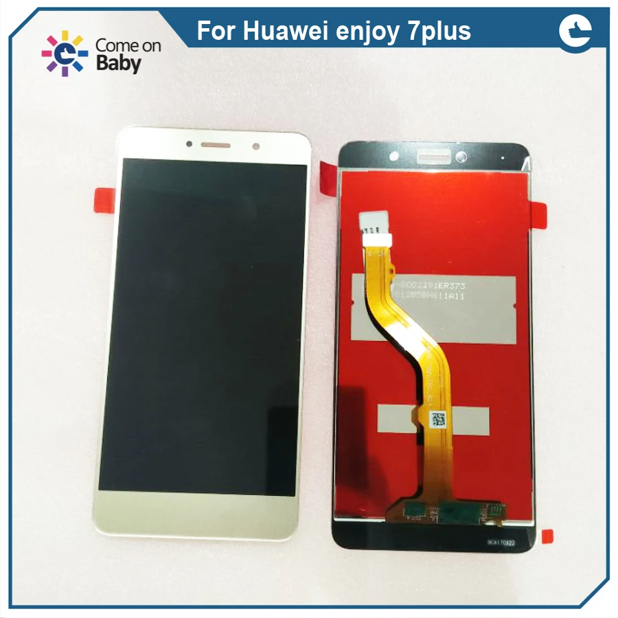 100% протестированный ЖК-дисплей 5 дюйма для Huawei enjoy 7 plus + дигитайзер сенсорного