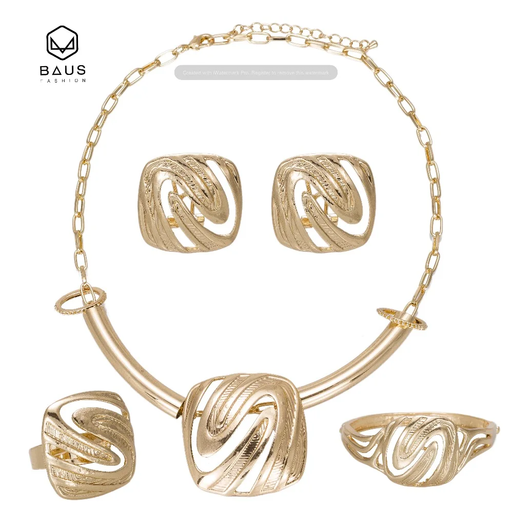 2017 африканские бусы комплект украшений из Дубая нигерийские Свадебные Дубай