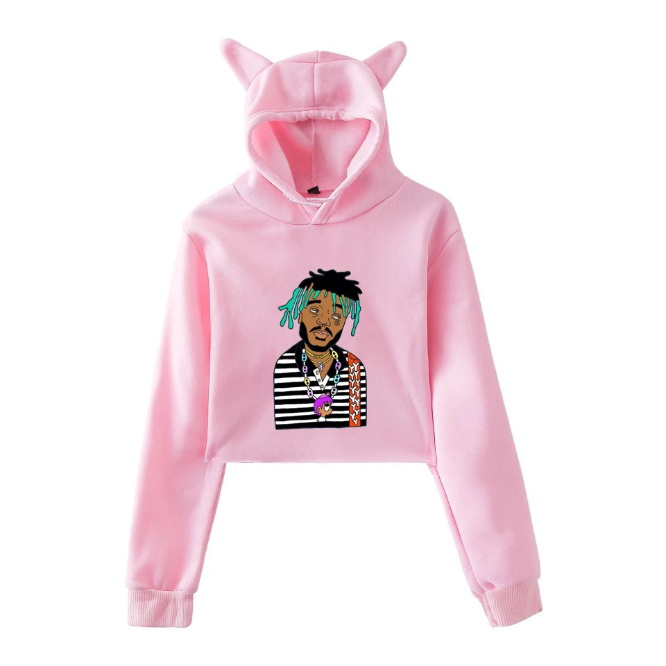 Женская толстовка с капюшоном LIL UZI VERT модная повседневная в стиле хип хоп принтом