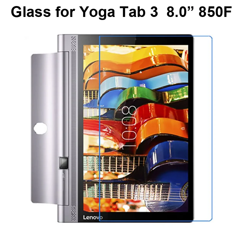 Закаленное стекло 9H защитная пленка для Lenovo Yoga Tab 3 8 0 850f экрана YogaTab3 Защитная 0&quot |