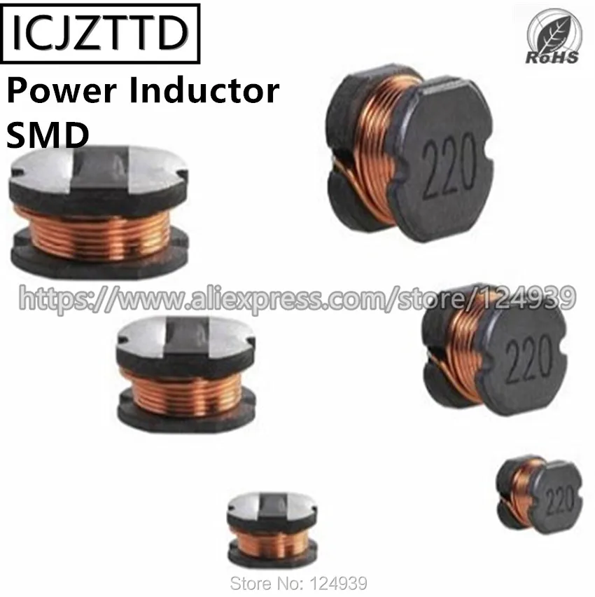 20 шт. CD31 3*4*1 6 3X4X1 CD32 3*3 5*2 4 3X3 5X2 1UH 1.5UH 2.2UH 3.3UH 4.7UH 6.8UH 10UH 18UH 22UH 33UH 68UH 100UH 100UH|Индукторы| |