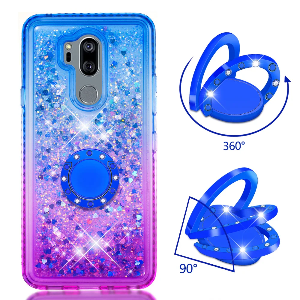 Quicksand bling Phone Case For LG G7 ThinQ Cover TPU Back G710EM G710PM G710VMP G710ULM G710EMW 6.1&quot |