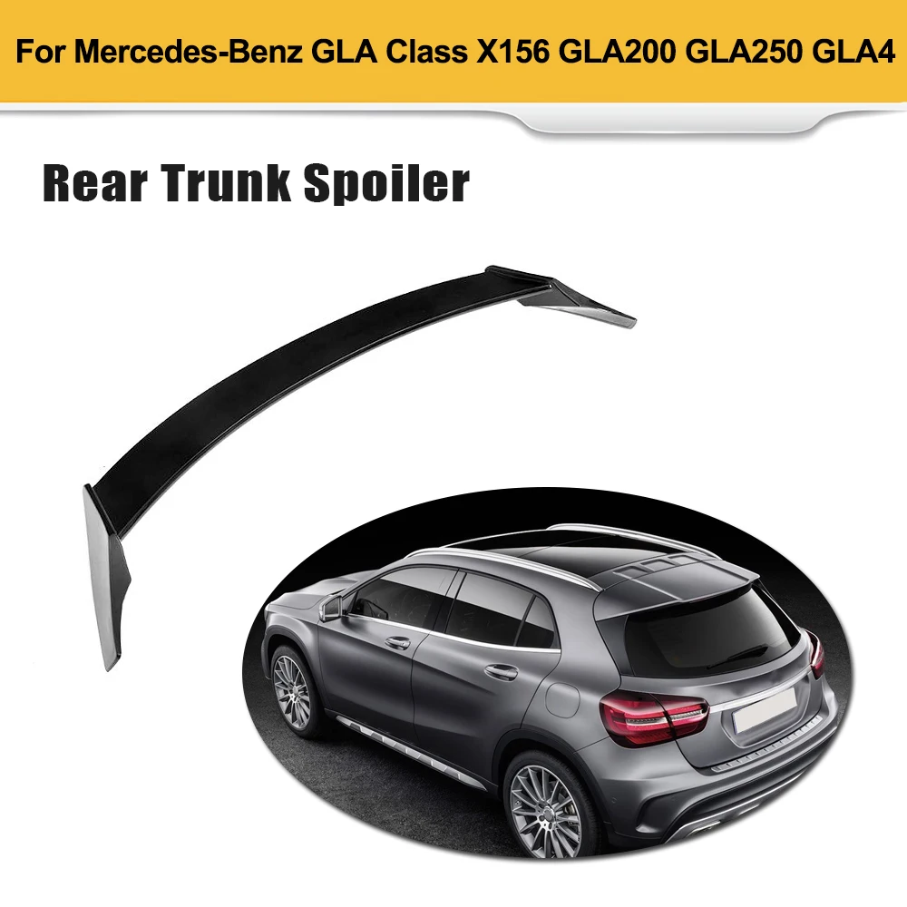 Наклеиваемого покрытия для автостайлинга из ABS задний спойлер на Багажник крыло