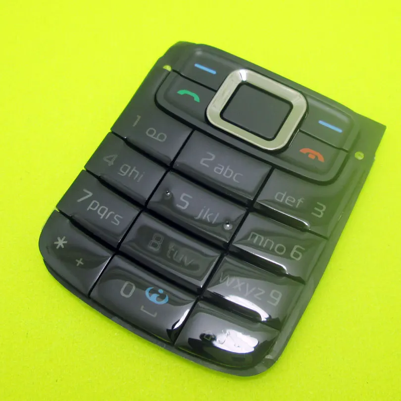 Новые английские буквы клавиатуры кнопки для Nokia 3110 3110C черный|Клавиатуры