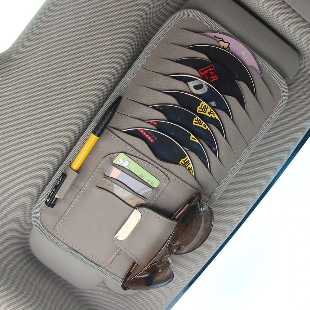 Автомобиль защита от солнца козырек клип очки карты ручка CD для mazda 2 honda civic 2017 jeep