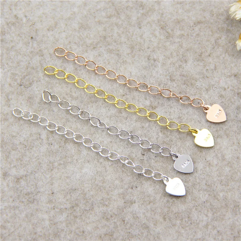 925 серебро/позолота/розовое золото покрытие/плакированное платиновое ожерелье