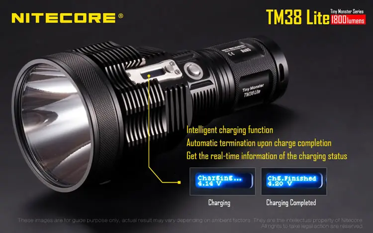 Аккумуляторный Фонарь NITECORE TM38 Lite XHP35 HI D4 MAX. 1400LM дальность луча 1800LM длинный бросок фонарь для кемпинга и поиска