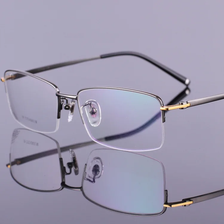 Оправа для очков с полуободками 55 мм защитой от сисветильник | Аксессуары одежды