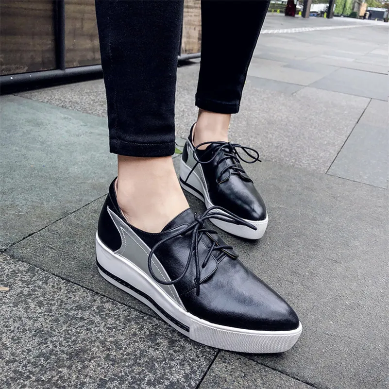 Женские лоферы FEDONAS весенне Летние повседневные из натуральной кожи на плоской