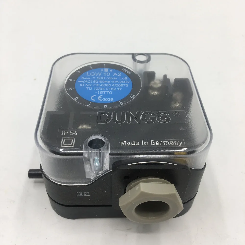 Новое поступление оригинальный реле давления воздуха Dungs LGW10A2 для горелки